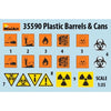 MiniArt 35590 1/35 Plastic Barrels & Cans