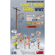 Miniart 1/35 Soviet Road Signs WW2