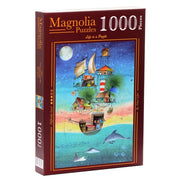 Magnolia Puzzle 1010 From Sea to the Sky Nihal Cifter Special Edition 1000pc Jigsaw Puzzle