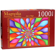 Magnolia 3003 Rainbow Petals 1000pc Jigsaw Puzzle