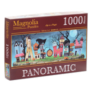 Magnolia Puzzle 3011 Halloween Town Panoramic 1000pc Jigsaw Puzzle