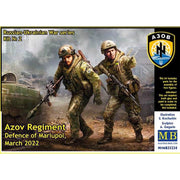 Master Box 35224 1/35 Ukrainian-Russian War Series Kit No.2 Azov Regiment Defence of Mariupol March 2022