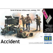 Master Box 3590 1/35 Accident Soviet and German Military Men Summer 1941