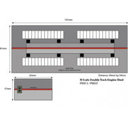 Metcalfe PN913 N Double Track Engine Shed