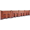 Metcalfe OO/HO Retaining Wall Red Brick