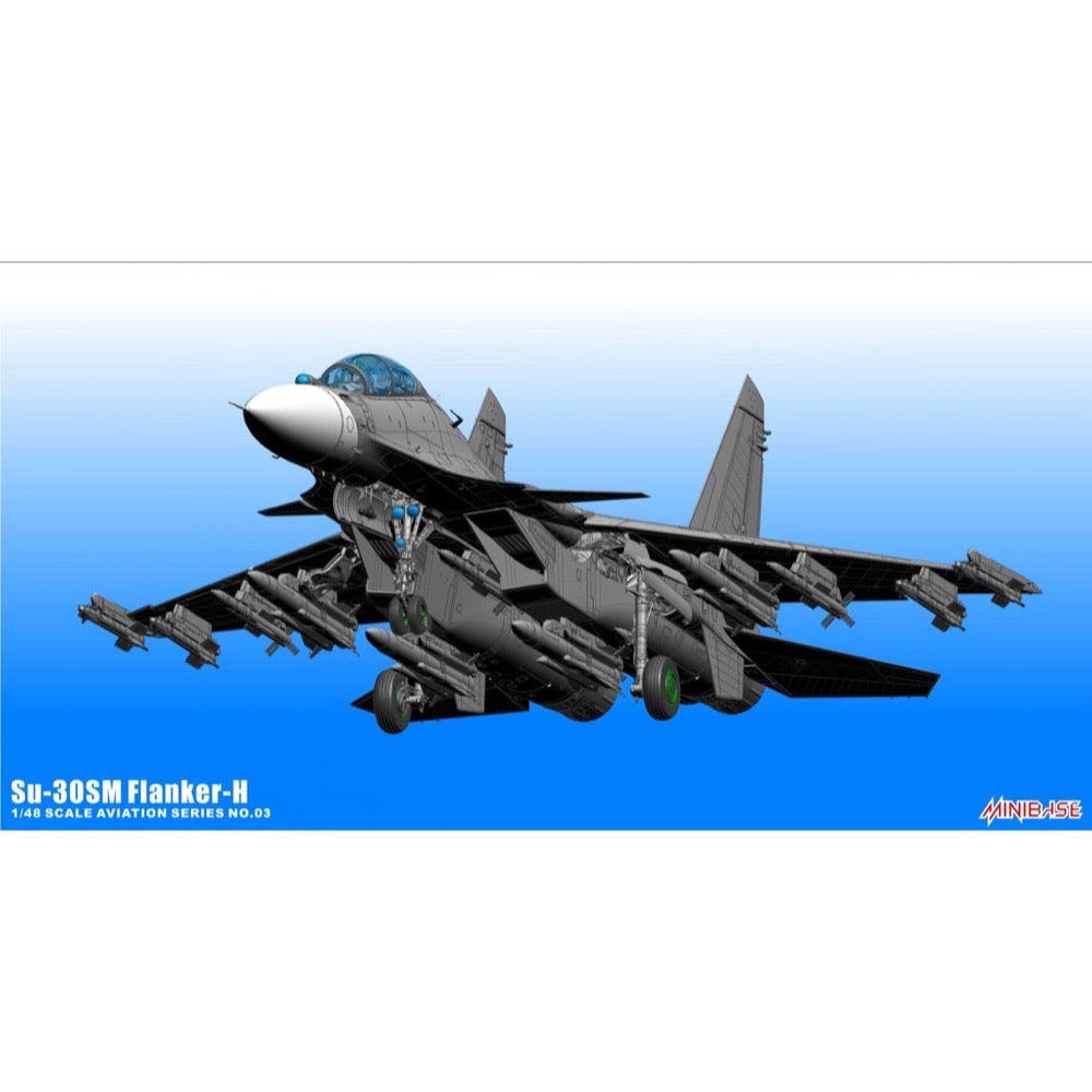 MiniBase 8003 1/48 Sukhoi Su-30SM Flanker-H – Metro Hobbies