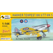 Mark One Models 144111 1/144 Hawker Tempest Hawker Tempest Mk.V/TT.5 In final roles Plastic Model Kit