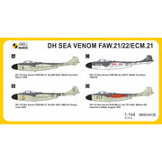 Mark One Models 144135 1/144 De Havilland Sea Venom FAW 21/22/ECM.21 Home Fleet