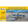 Mark One Models 144137 1/144 De Havilland Sea Venom FAW 21/22 In Combat Operations Plastic Model Kit