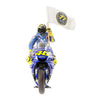 Minichamps 122183246 1/12 Yamaha YZR-M1 Valentino Rossi MotoGP Catalunya 2018 with Figure and Flag