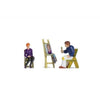 Noch 10415 HO Painter with Model and Easel 3D Master Figure