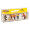 Noch 15069 HO Parcel Couriers Figures