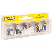 Noch 15112 HO Road Workers Figures