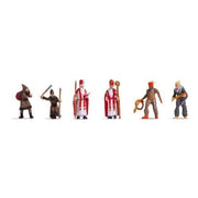 Noch 15929 HO Santa Claus & Knecht Ruprecht Figures