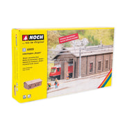 Noch 63025 N Bergun Locomotive Shed Laser Cut Kit