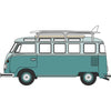 Oxford NVWS005 N VW T1 Samba Bus in Tuquoise / Blue and White