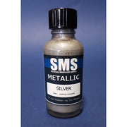 SMS PMT01 Premium Acrylic Lacquer Metallic Silver 30ml