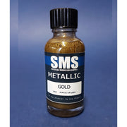 SMS PMT02 Premium Acrylic Lacquer Metallic Gold 30ml