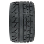 Proline PR10206-10 1/8 Menace HP Belted Front Rear 3.8 inch MT Tires Mounted 17mm Black Raid 2pc