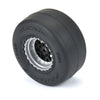 Proline PR10218-10 1/16 Reaction Rear Tyres Mounted on Black Silver Wheels 2pc Mini No Prep