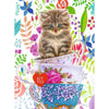 Ravensburger RB15037-3 Kitten in a Cup 500pc Jigsaw Puzzle