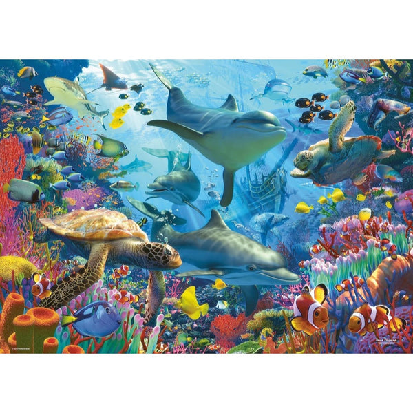 Ravensburger 17550-5 Coral Reef Retreat 1000pc Jigsaw Puzzle – Metro ...