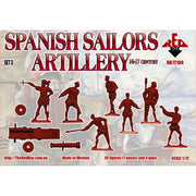 Red Box 72104 1/72 Spanish Sailors Artillery 16-17 Century