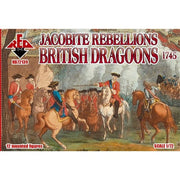 Red Box 72139 1/72 Jacobite Rebellion British Dragoons 1745