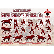 Red Box 72140 1/72 Jacobite Rebellion British Regiments of Horse 1745