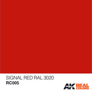 AK Interactive RC005 Real Colors Signal Red Paint Acrylic Lacquer 10mL*