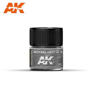 AK Interactive RC261 Real Colors Neutral Grey 43 Paint Acrylic Lacquer 10mL