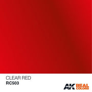 AK Interactive RC503 Real Colors Clear Red Paint Acrylic Lacquer 10mL*