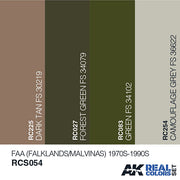 AK Interactive RCS055 Real Colors FAE (Lagarto Camo) Air force Paint Set Acrylic Laquer*