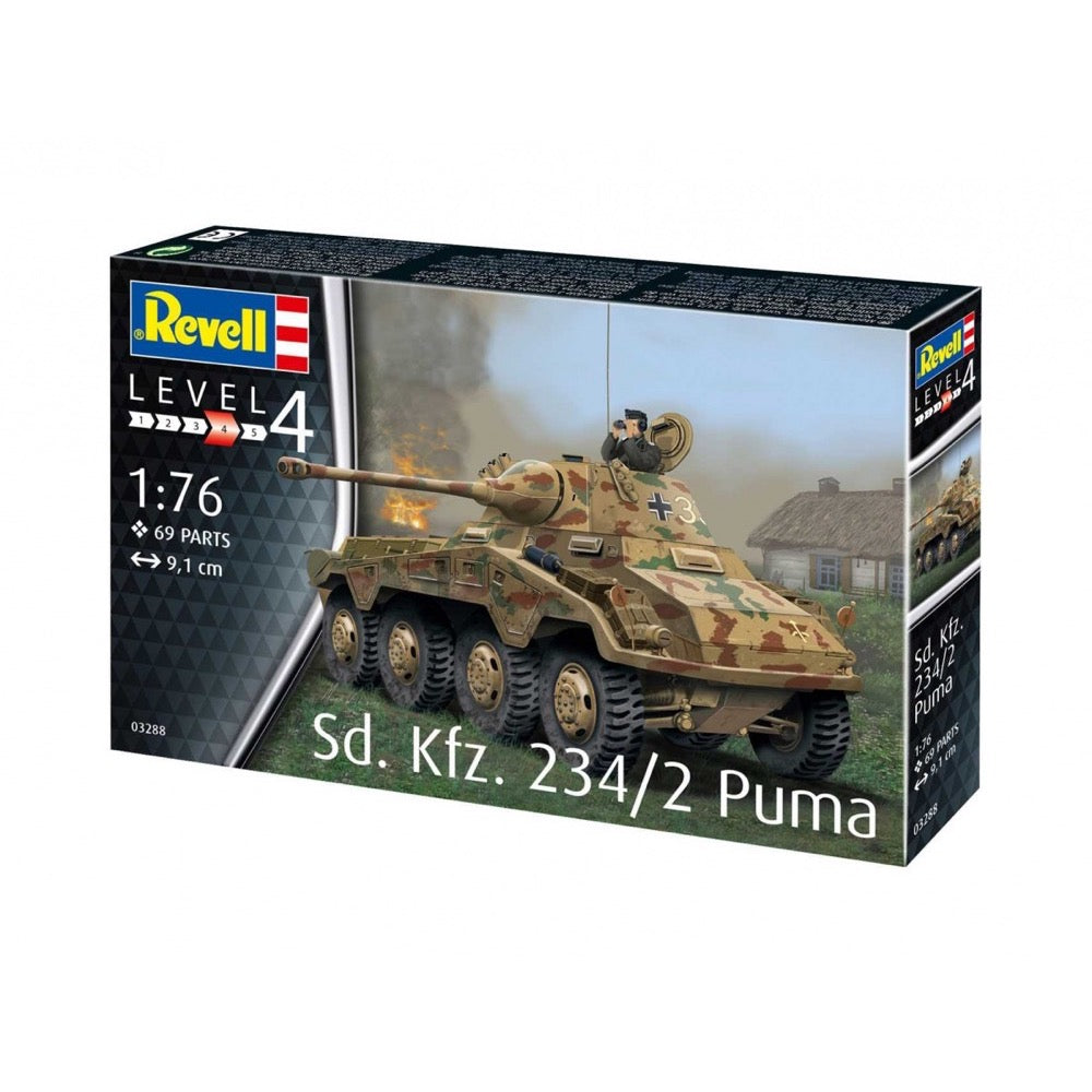 Revell 03288 1/72 Sd.Kfz.234/2 Puma – Metro Hobbies