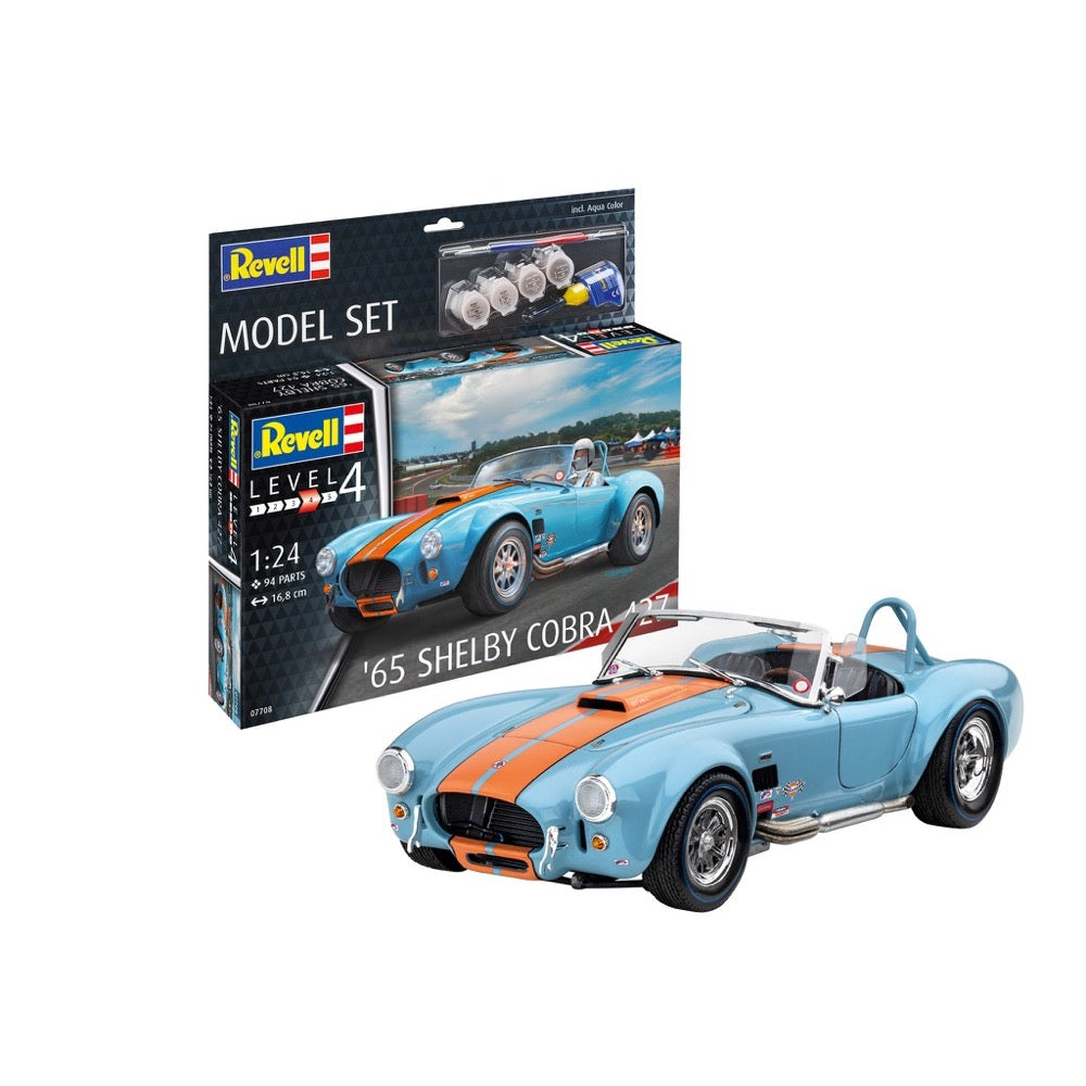 Revell 67708 1 24 65 Shelby Cobra 427 Starter Set