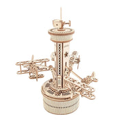 Robotime Music Box Airplane Control Tower