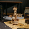 Robotime Music Box Airplane Control Tower