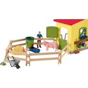 Schleich 42605 Large Farm With Animals and Accessories