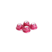 Schumacher U2810 M4 Nyloc Wheel Nut Red Alloy 4pc