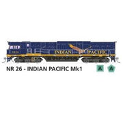 SDS Models NR517 HO NR26 Indian Pacific Mk1 NR Class Locomotive DCC Sound