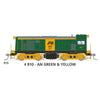 SDS Models HO 810 AN Green & Yellow 800 Class Locomotive DCC Sound