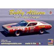 Salvinos J R 34091 1/25 Bobby Allison 1971 Dodge Charger Flathood