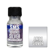 SMS AM01 Advance Metallic Silver 10ml