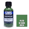 SMS PL170 Premium Acrylic Lacquer NZ Dark Green 30ml