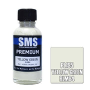 SMS PL195 Premium Acrylic Lacquer Yellow Green RLM84 30ml