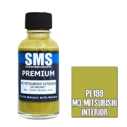 SMS PL199 Premium Acrylic Lacquer M3 Mitsubishi Interior 30ml