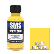 SMS PL205 Premium Acrylic Lacquer Australian Rail PN Yellow 30mL