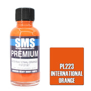 SMS PL223 Premium Acrylic Lacquer International Orange 30ml