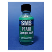 SMS Pearl Acrylic Lacquer Green Gold Flip 30ml