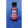 SMS Pearl Acrylic Lacquer Raspberry Red 30ml